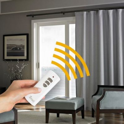 Durable Remote Control Curtains Dubai